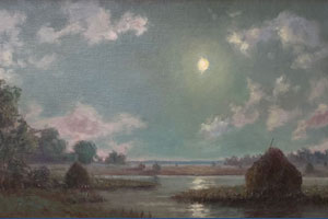 Paul Beebe "Evening on the Salt Marsh"